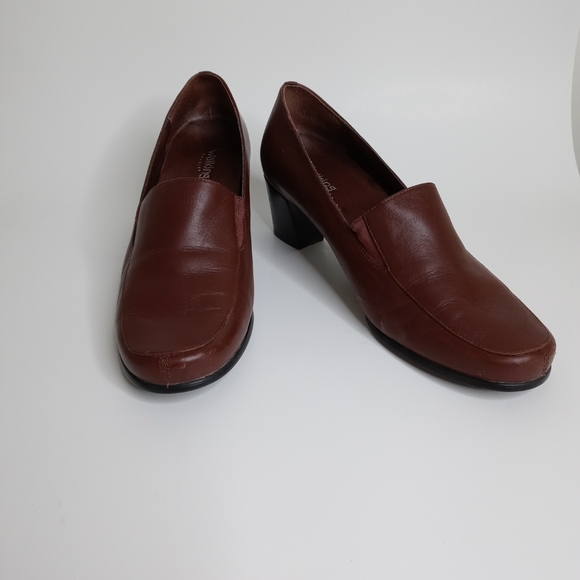 Walking Cradles Shoes 8 1/2 w Brown. - Picture 4 of 11